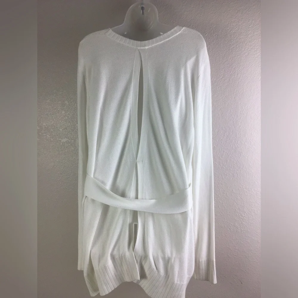 Lululemon Sincerely Yours Sweater White Women’s Size 12